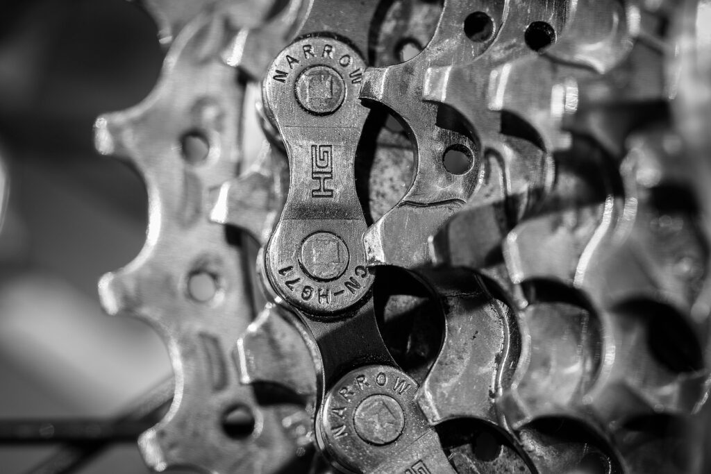 Industrial steel manufacturing equipment and heavy-duty mechanical components in a production facility.